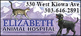 Elizabeth Animal Hospital Sponsorship Banner